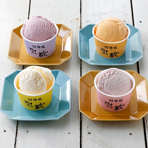 【北海道】〈乳蔵〉北海道アイスクリーム4種計16個